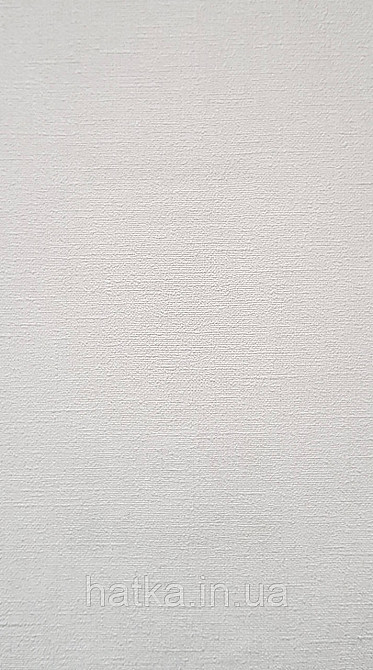 Шпалери вінілові на флізеліні AS creation Amber метрові однотонні структурні під тканину матові білі Київ - фото 3