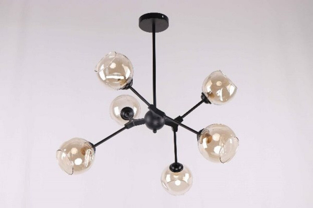 Люстра підвісна в стилі лофт Sirius C867-6 (на 6 лампочек) Коломия - фото 1