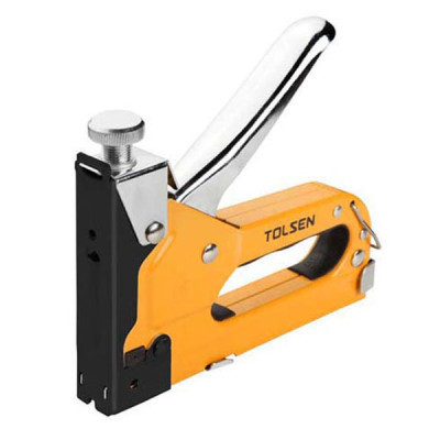 Степлер будівельний Tolsen металевий під скобу 4-14 мм Тип 13/H/19/37 (43020) Вінниця - фото 1