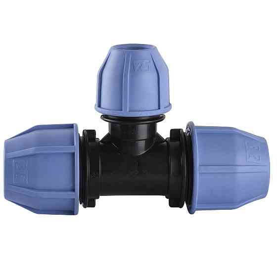 Трійник редукційний ПНД Vsplast 32*25*32 ** 3004 (000005435) Київ