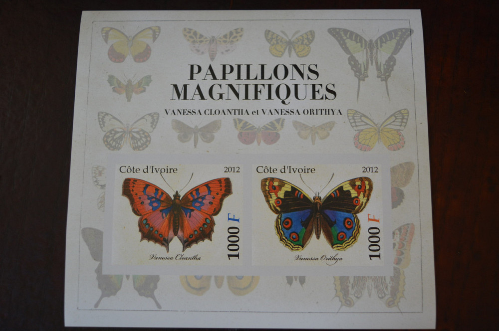 Кот-д'Івуар. Фауна. Личности. Блок. (А-35) Полтава - фото 1