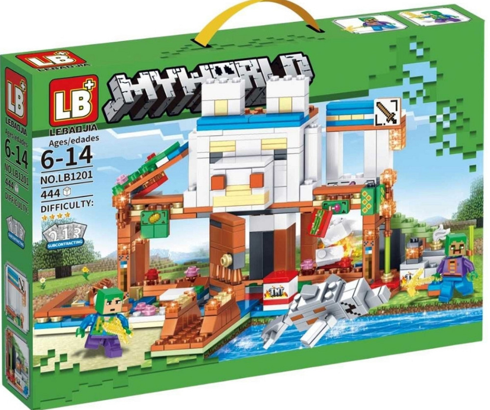 Лего Майнкрафт Храм Лами, 444 деталі. MINECRAFT. Київ - фото 7