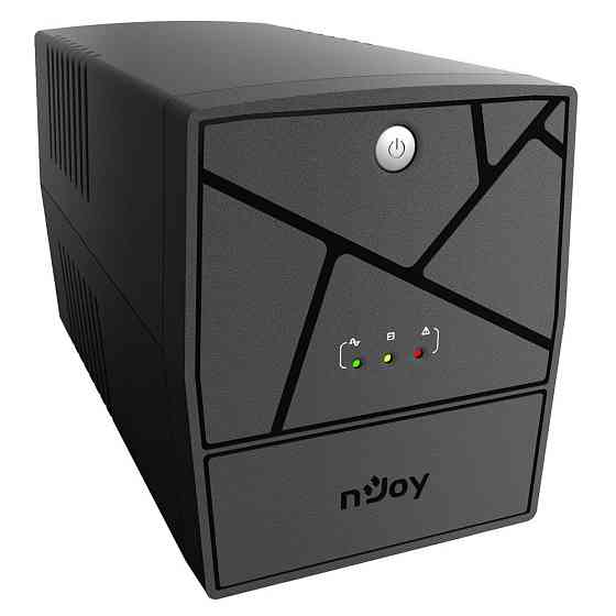 ДБЖ NJOY Keen 2000 (UPLI-LI200KU-CG01B) Lin.int., AVR, 4 x євро, USB, пластик ( Чорний ) Харьков