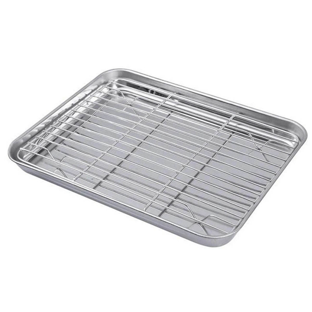 Поддон из нержавеющей стали с решеткой 23,5 x 2,8 x 17,5 см GRILLI 777626 Код: 013401 Ровно - изображение 2