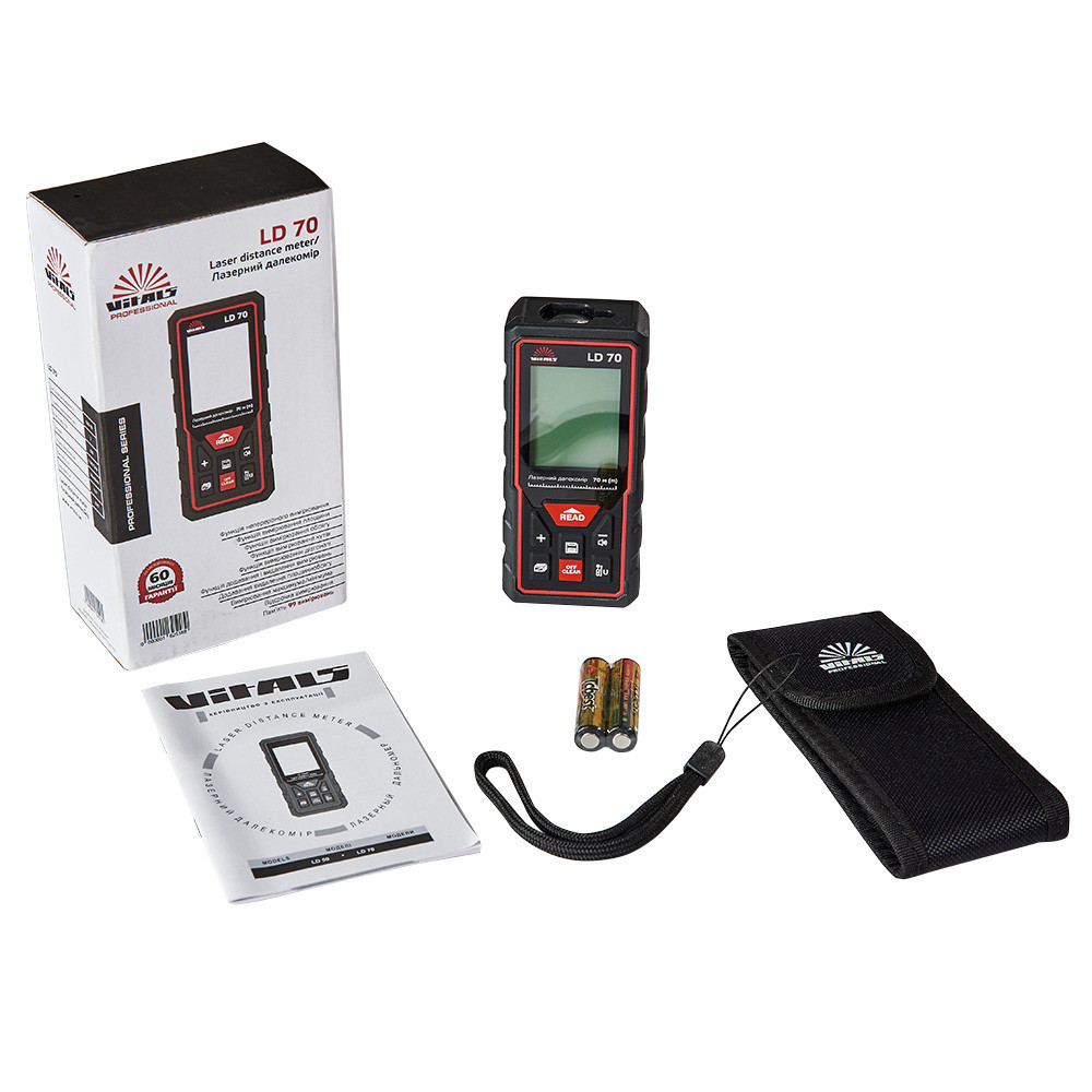 Лазерний далекомір Vitals Professional LD 70 Харків - фото 10