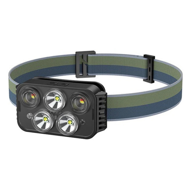 Ліхтар налобний з керуванням жестами 5x LED 1000мАч Puluz TBD0602857202 Київ - фото 1