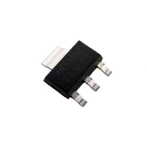 Чип AMS1117-3.3 100ШТ AMS1117 SOT-223, Стабілізатор напруги 3.3В 1А Вінниця