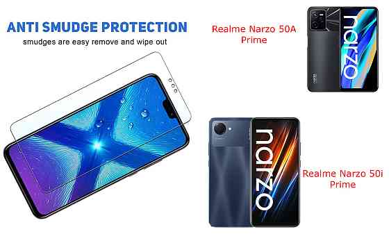 Защитное стекло NeoGlass для Realme Narzo 50A Prime, Narzo 50i Prime – ультрапрозрачное и устойчивое Киев