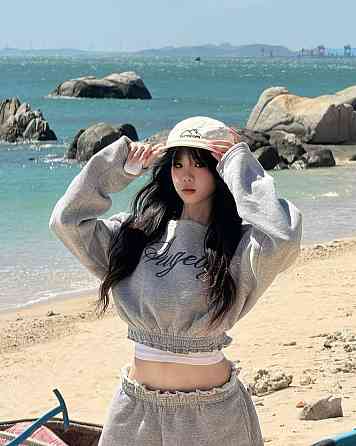 Жіночий стильний трендовий оверсайз костюм-двійка 46/48 Одеса