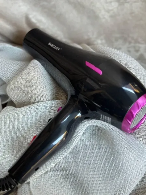 Фен для волосся SK-14002 2400 Вт з 2 режимами швидкості та температури, петля для підвішування, потужний фен Одеса - фото 3