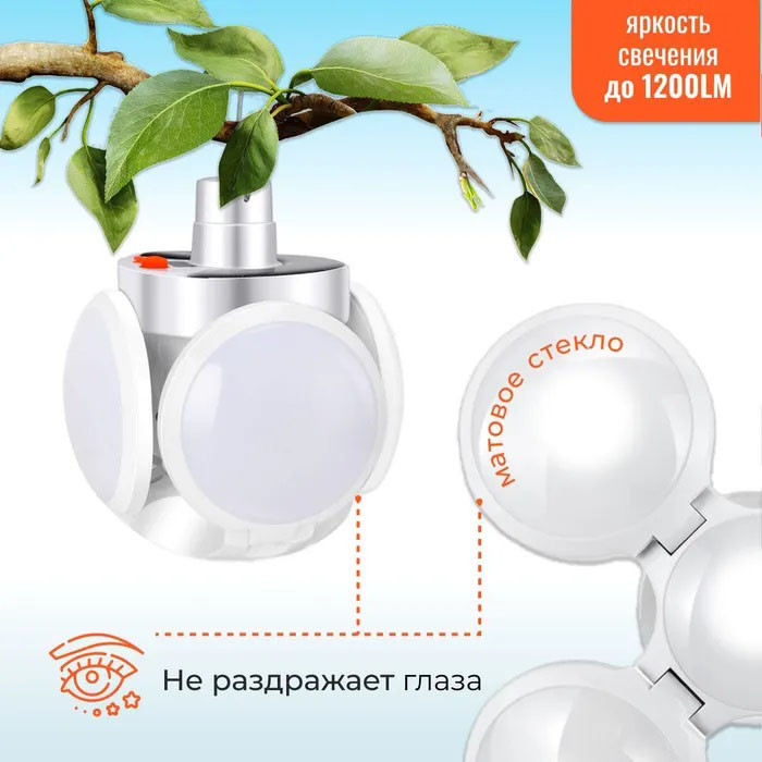 Кемпинговый складной фонарь, Портативный кемпинговый светодиодный фонарь Мощный для рыбалки HT-45 Киев - изображение 8