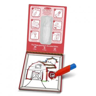 Набір для творчості Melissa&amp;Doug Чарівна водна розмальовка по точках Ферма (MD9485) Вінниця - фото 2