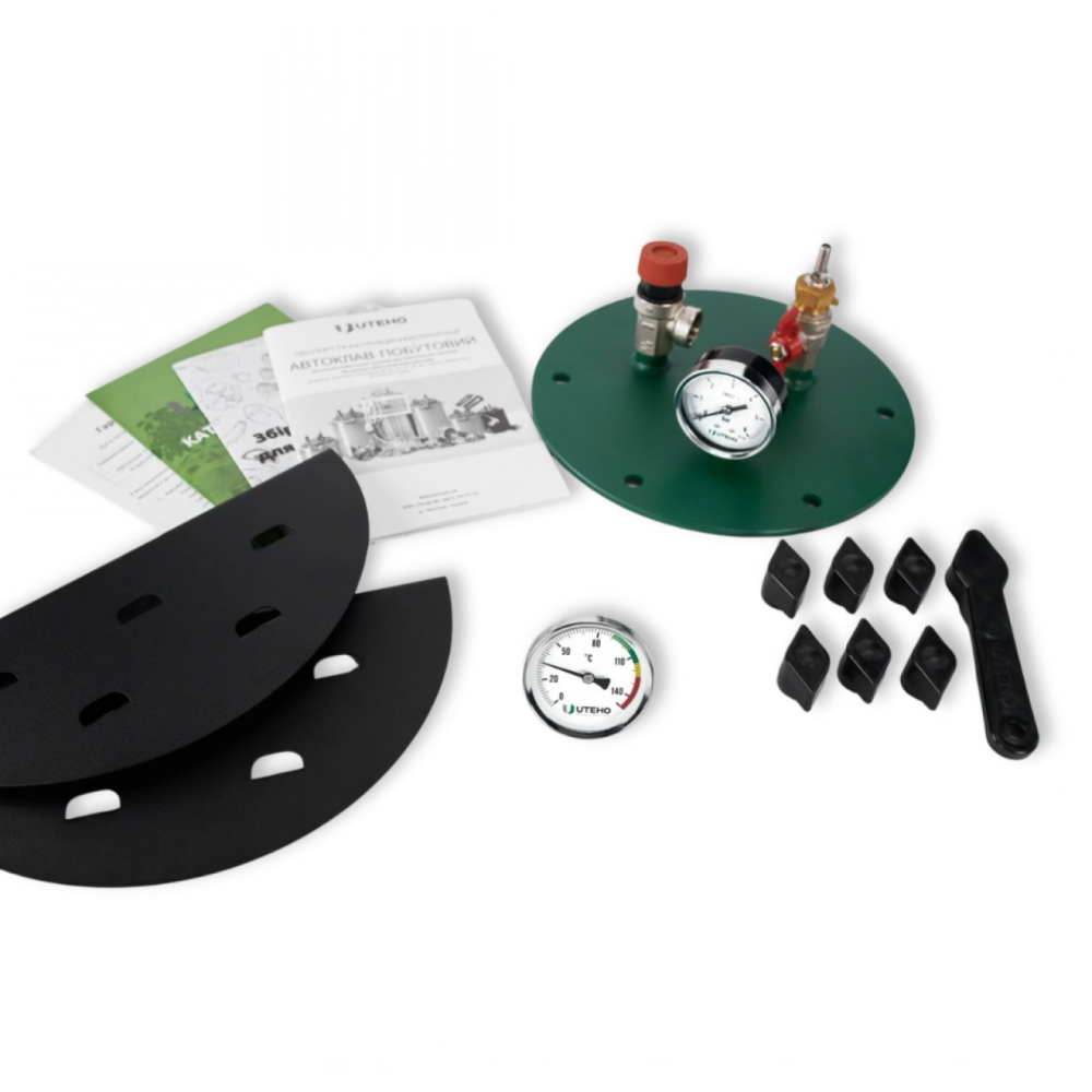 Автоклав бытовой УТех-24 на 24 банки стальной для консервирования домашний Киев - изображение 14