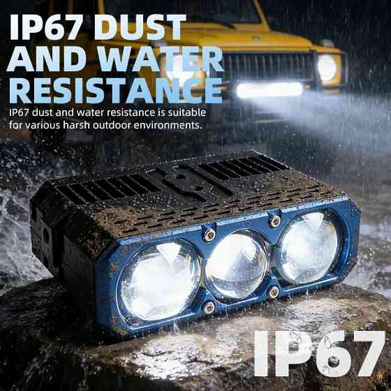 Протитуманні лінзи Sanvi Bi-LED S301 9-16V 68/90w 5500k Харків