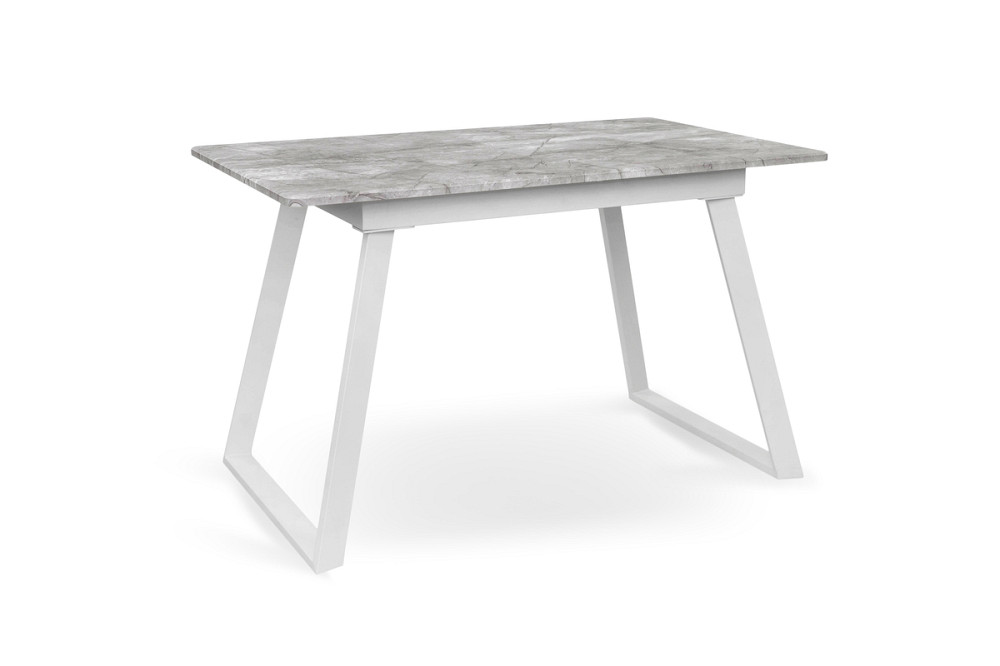 Стіл Тандем 120(+40)*75 білий метал/базальт Киев - изображение 4