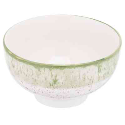 Салатник Ardesto Siena 11.5см, порцеляна, біло-зелений (AR2914SWG) Винница