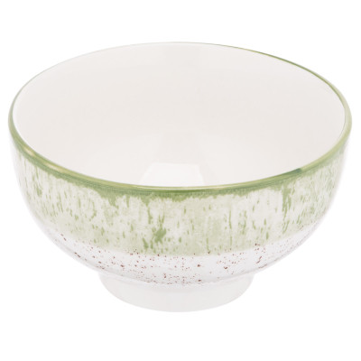 Салатник Ardesto Siena 11.5см, порцеляна, біло-зелений (AR2914SWG) Вінниця - фото 6