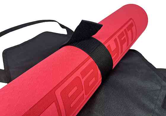 Сумка-переноска EasyFit для йога-килимка Чорна Коломия