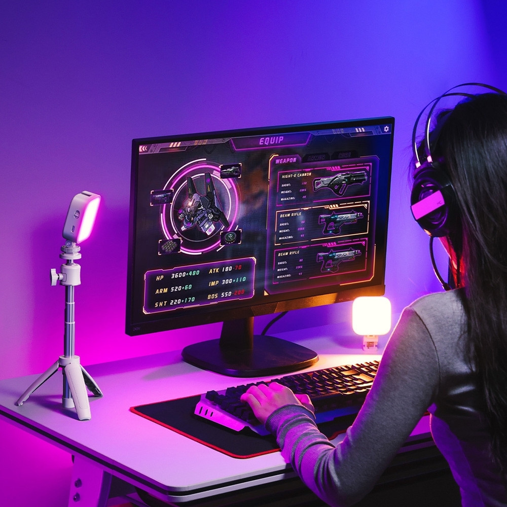 Видеосвет Ulanzi Vijim U60 RGB Video Light White UV-L026GBW1 Одесса - изображение 5