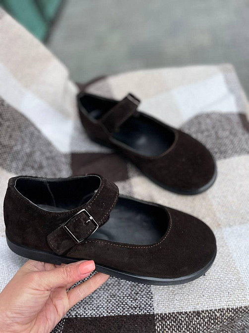 Соната Лофери жіночі Соната Ліліт шоколадні (весна-осінь, замша натуральна) (5851) Коломия - фото 10