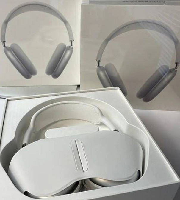 Навушники Apple AirPods Max 1:1 сірого кольору Аірподс макс Silver. Киев - изображение 3