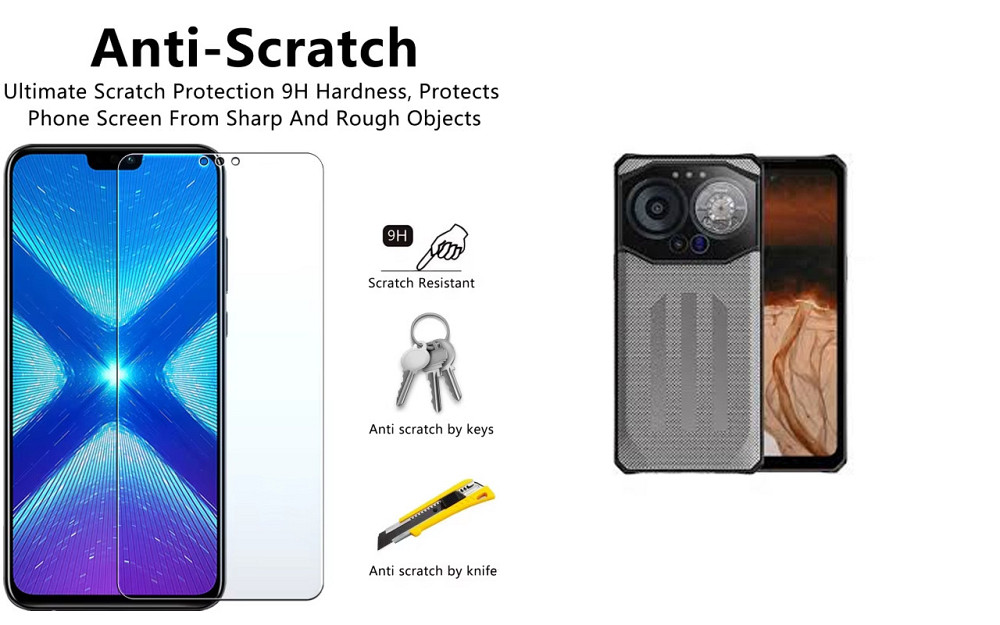 Захисне скло NeoGlass для Oukitel IIIF150 B3, F150 B3 Pro – надпрозоре та стійке Київ - фото 1