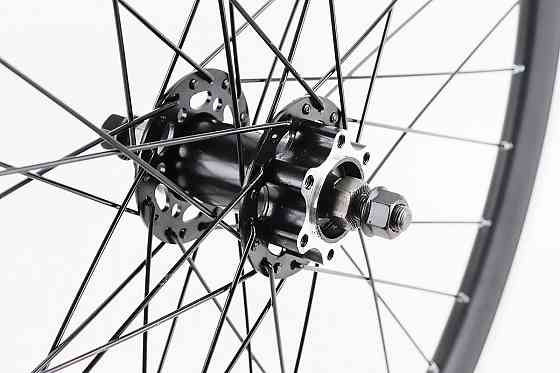 Колесо 24" переднє Disk-brake, обід алюмінієвий, втулка 14Gx36H, кріпл. гайка, "GRAVITY" (можл. подряпини) Київ