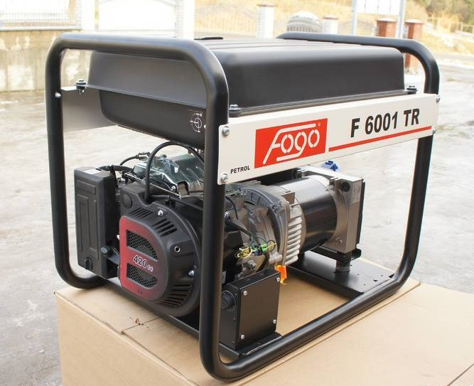 Генератор бензиновий 1ф 6 кВт FOGO F6001TR Коломия - фото 3