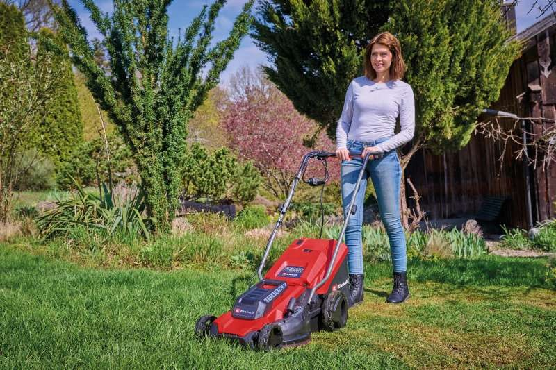 Мощная газонокосилка электрическая Einhell GC-EM 1600/37 : 1600Вт, скашивание 37см (3400080) Киев - изображение 9