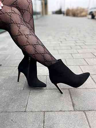 Без бренда Черевики жіночі SEE SEVEN 79 чорні (весна-осінь, замша натуральна) (5773) 36 Коломия