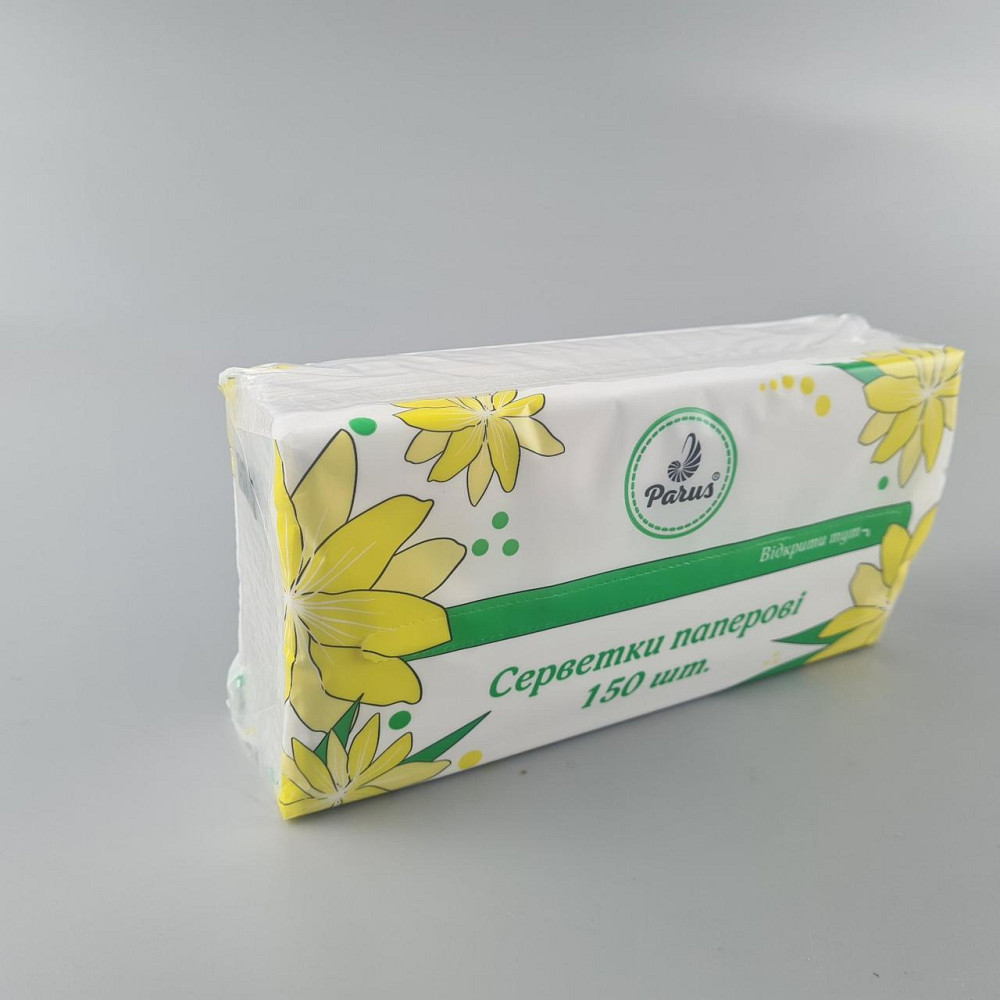 Серветка косметична 150 шт. 20*20 Одеса в пакованні по 7 Ромашка (1 пачка) Харків - фото 4