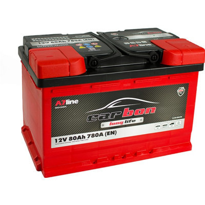 Аккумулятор автомобильный CARBON 80 Ah/12V Euro (CRB80-00) Винница - изображение 2