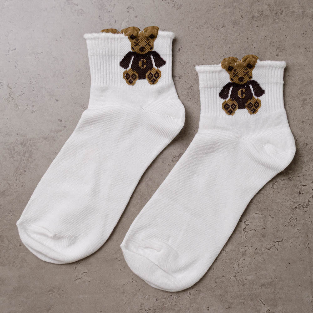 Набір шкарпеток жіночіх бавовняних 10 пар Youstar 087 Низькі 37-41 Білий Суми - фото 4