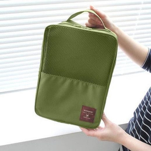 Органайзер для взуття дорожній сумка Monopoly Travel Series. Колір: зелений SB-63 Львів - фото 3