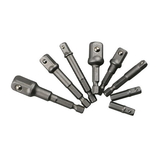 Набор переходников для шуруповерта 8шт, 1/2 1/4 3/8, удлинители 25-73мм, 6-гранные Киев - изображение 1