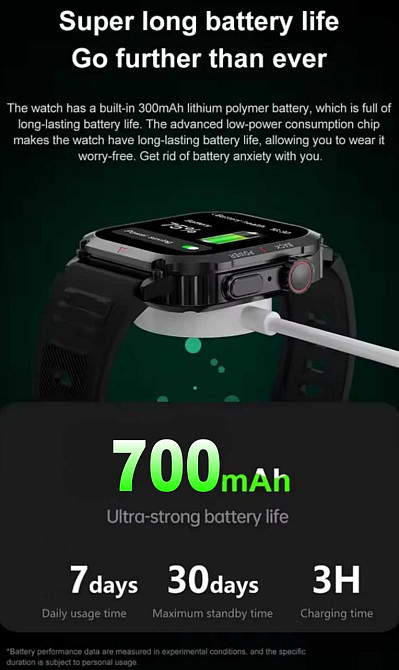 Смартгодинник. VWAR MK66. NFC. GPS. Compass. Barometr. Київ - фото 5