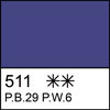 Фарба акрілова "3XK" "ДEKOЛA" 352014 ультрамарін, глянц., 50мл, шт Київ - фото 1