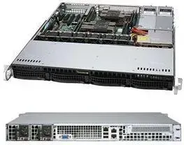 Сервер Supermicro CSE-813MF2TQC-R804CB - Серіал Attached SCSI (SAS) ATA (CSE813MF2TQCR804CB) Київ