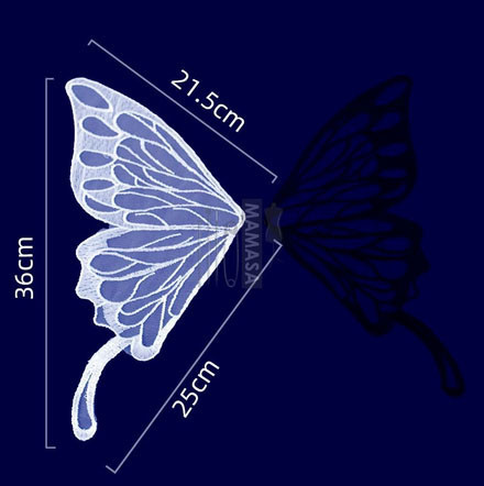 Аппликация нашивная для одежды Бабочка Киев - изображение 2
