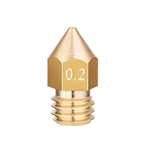 Латунные сопла Kingroon MK8, 0,2 мм, головки экструдера для 3d принтера , сопла для филамента 1,75 мм Киев