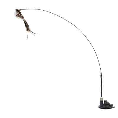 Іграшка для котів Waucat Fun Teaser дражнилка на присосці з пташкою 80 см (7564) Вінниця