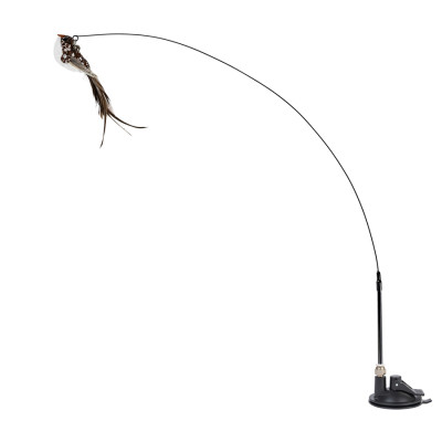 Іграшка для котів Waucat Fun Teaser дражнилка на присосці з пташкою 80 см (7564) Вінниця - фото 4