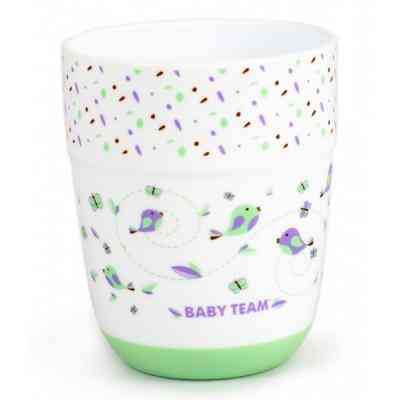 Набор детской посуды Baby Team тарелка мелкая, тарелка глубокая, чашка (6093) Винница