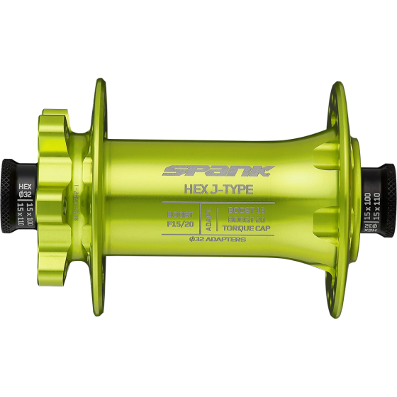 Втулка передняя SPANK HEX J-TYPE Boost F15/20, Green Киев