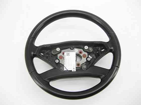 Mercedes-Benz  A2214604403 9E38 Кермо чорна шкіра рестаїл з вібромотором розпізнавання смуги S-class short W221 S-class long V221 Одеса