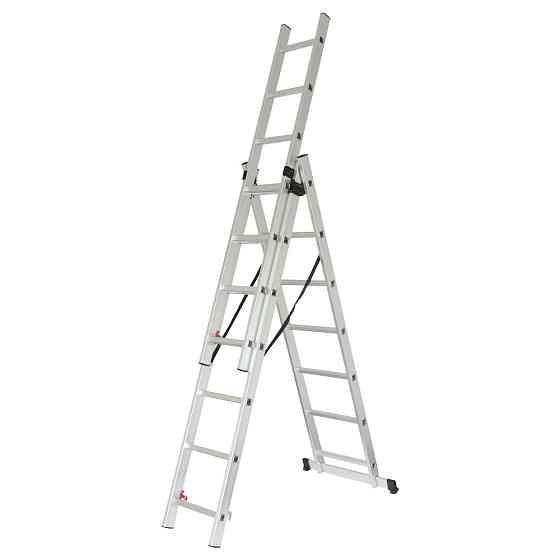 Драбина розкладна універсальна 3×7 щаблів 4.25 м SIGMA (5032314) Київ