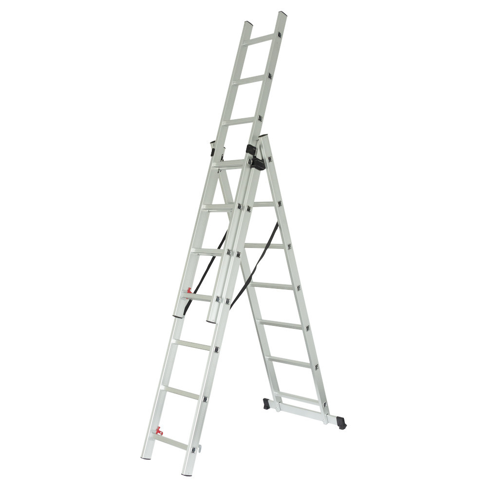 Драбина розкладна універсальна 3×7 щаблів 4.25 м SIGMA (5032314) Київ - фото 1