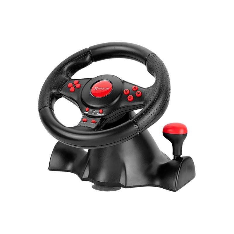 Кермо ігрове XTRIKE ME GP-903 Racing Wheel, чорний Вінниця - фото 1