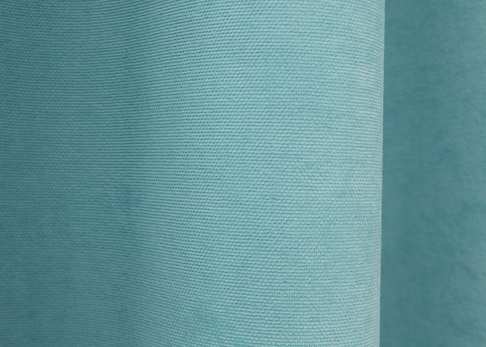 Комплект готовых штор VR-Textil Микровелюр Petek № 1524ш Голубой 150х270 см 2 шт (33-1034) Киев - изображение 8