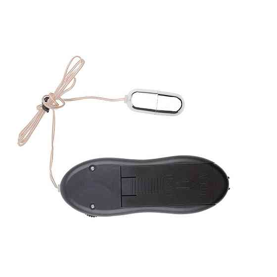 Вибропуля на пульте управления Chisa Hi-Basic Silver Bullet Mini, серебристая Sex Aura Киев
